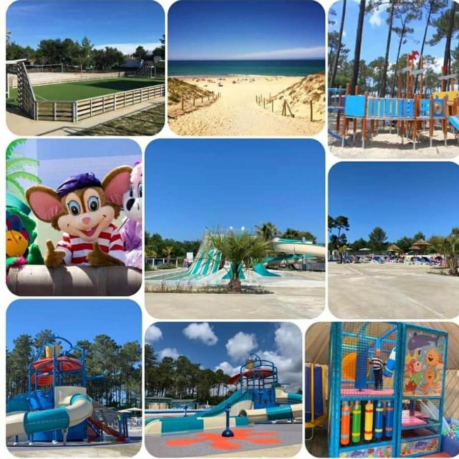 Camping Des Dunes De Contis Mobilhome 3Ch, Сен-Жулиен-ан-Борн Екстериор снимка