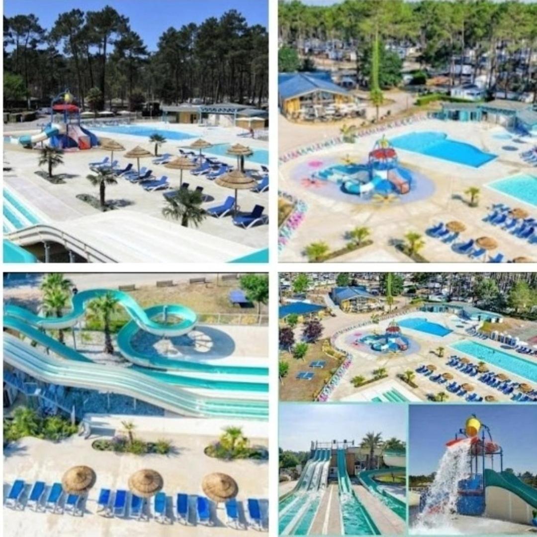 Camping Des Dunes De Contis Mobilhome 3Ch, Сен-Жулиен-ан-Борн Екстериор снимка